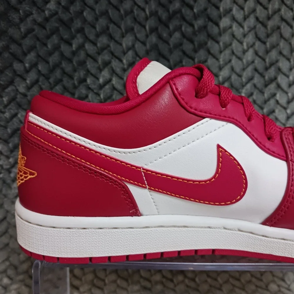 Jordan 1 Low Cardinal Red 2022 Men's Sneakers Shoes Size 8.5